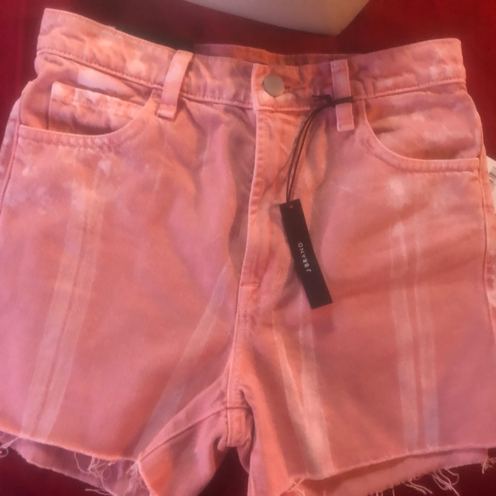J. Brand coral denim shorts brand new